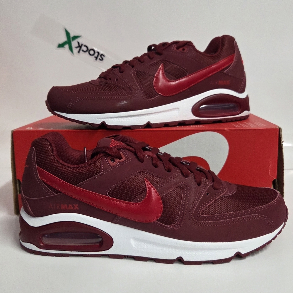 Nike Men's Size 9.5 Air Max Command (629993 661) Team Red/Red-White Running